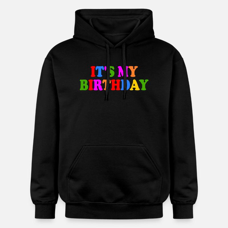 Its my birthday - Sweat à capuche Softstyle® Gildan Unisexe - noir