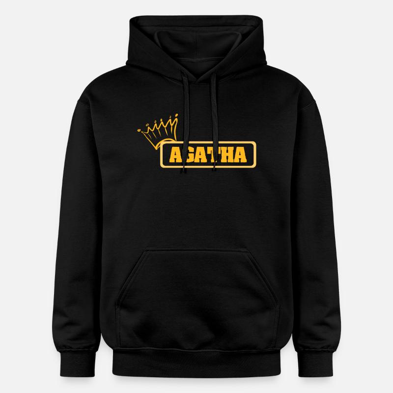 Cadeau pour Agatha - Sweat à capuche Softstyle® Gildan Unisexe - noir