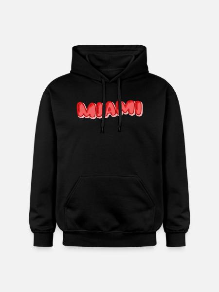 Miami Holidays - Gildan Unisex Softstyle® Midweight Hoodie - black