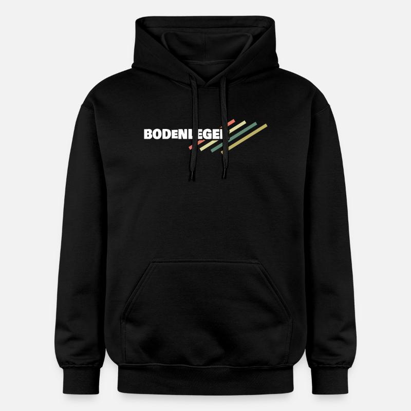 Arbeitsplatz Bodenleger - Gildan Unisex Softstyle® Midweight Hoodie - Schwarz