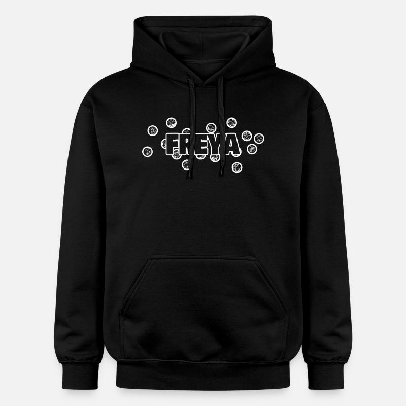 Cadeau pour Freya - Sweat à capuche Softstyle® Gildan Unisexe - noir
