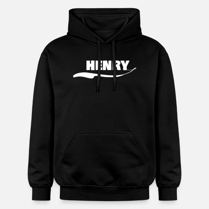Henry - Sweat à capuche Softstyle® Gildan Unisexe - noir