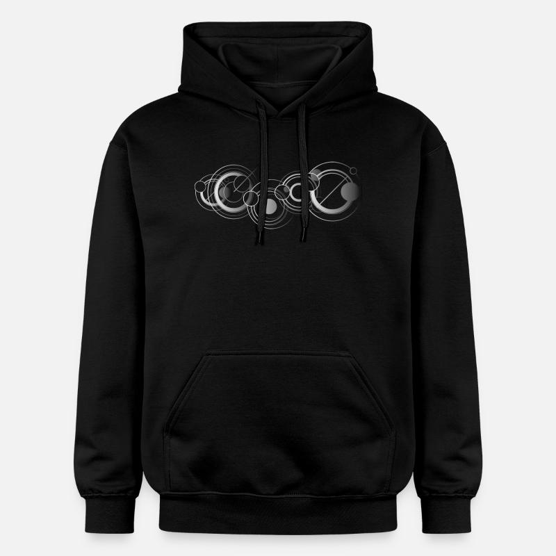 circle 2 - Sweat à capuche Softstyle® Gildan Unisexe - noir