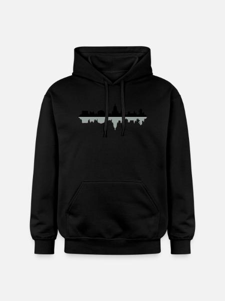 Skyline Mainz - Gildan Unisex Softstyle® Midweight Hoodie - Schwarz