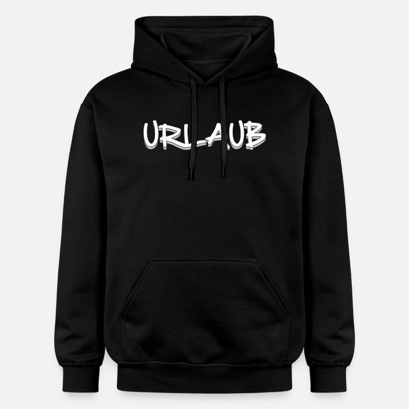 VACANCES - Sweat à capuche Softstyle® Gildan Unisexe - noir