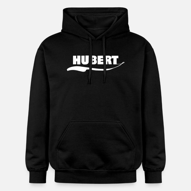 Prénom hubert - Sweat à capuche Softstyle® Gildan Unisexe - noir
