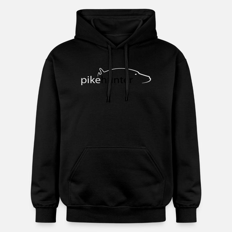 Pike Hunter logo - Sweat à capuche Softstyle® Gildan Unisexe - noir