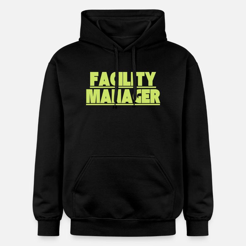 Gestionnaire d’installations - Sweat à capuche Softstyle® Gildan Unisexe - noir
