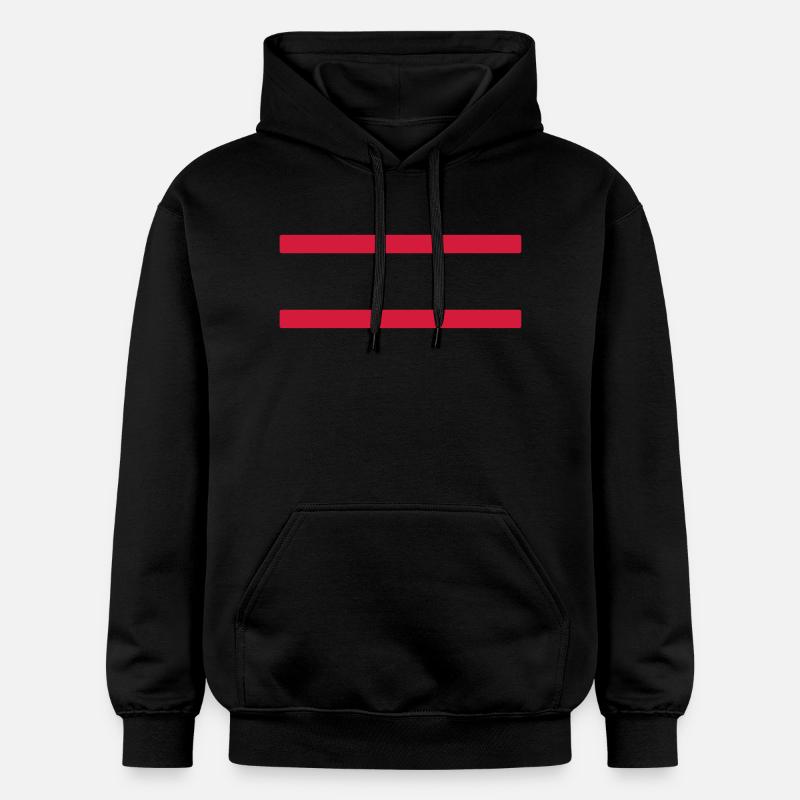 Ornement de frontière - Sweat à capuche Softstyle® Gildan Unisexe - noir