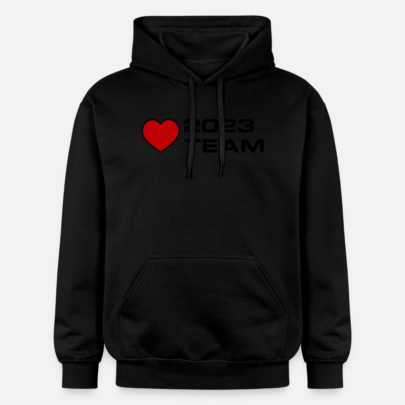Équipe 2023 - Sweat à capuche Softstyle® Gildan Unisexe - noir