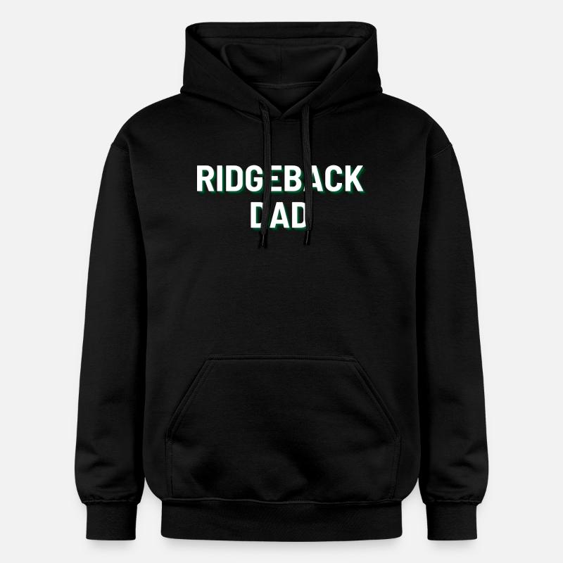 Ridgeback Dad - Gildan Unisex Softstyle® Midweight Hoodie - Schwarz