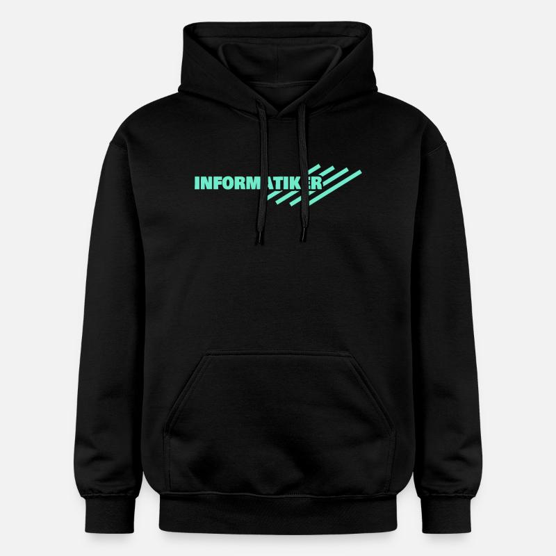 Computer scientist - Gildan Unisex Softstyle® Midweight Hoodie - black