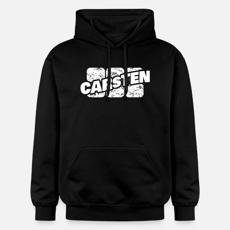 Cadeau pour Carsten - Sweat à capuche Softstyle® Gildan Unisexe - noir
