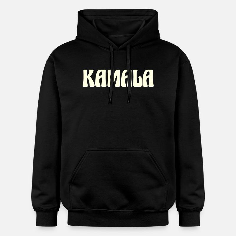 Kamala Nom Texte - Sweat à capuche Softstyle® Gildan Unisexe - noir