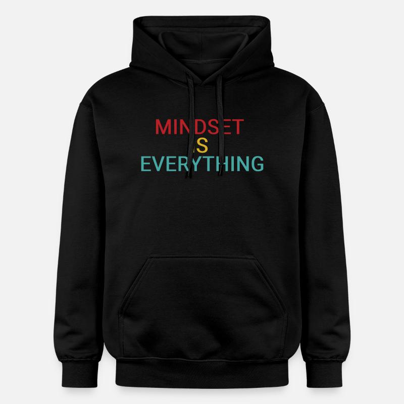 L’état d’ est tout - Sweat à capuche Softstyle® Gildan Unisexe - noir