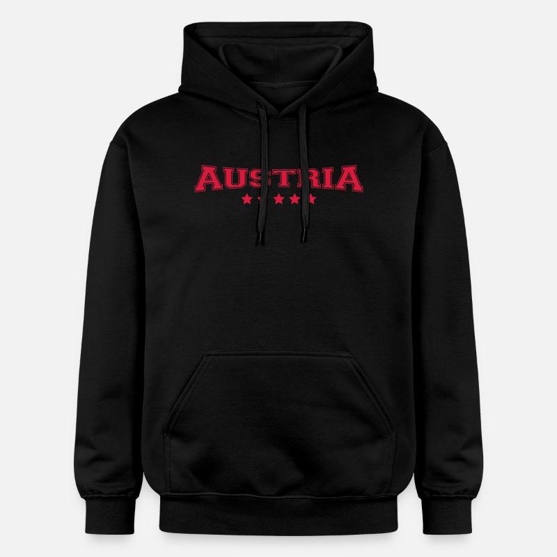 Austria Design - Sweat à capuche Softstyle® Gildan Unisexe - noir