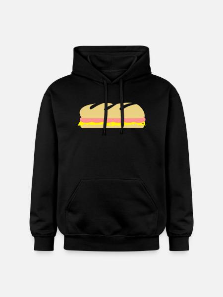 Sandwich - Gildan Unisex Softstyle® Midweight Hoodie - black