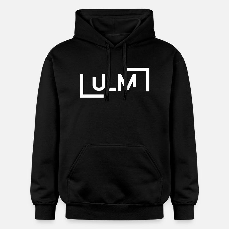 Ulm - Sweat à capuche Softstyle® Gildan Unisexe - noir