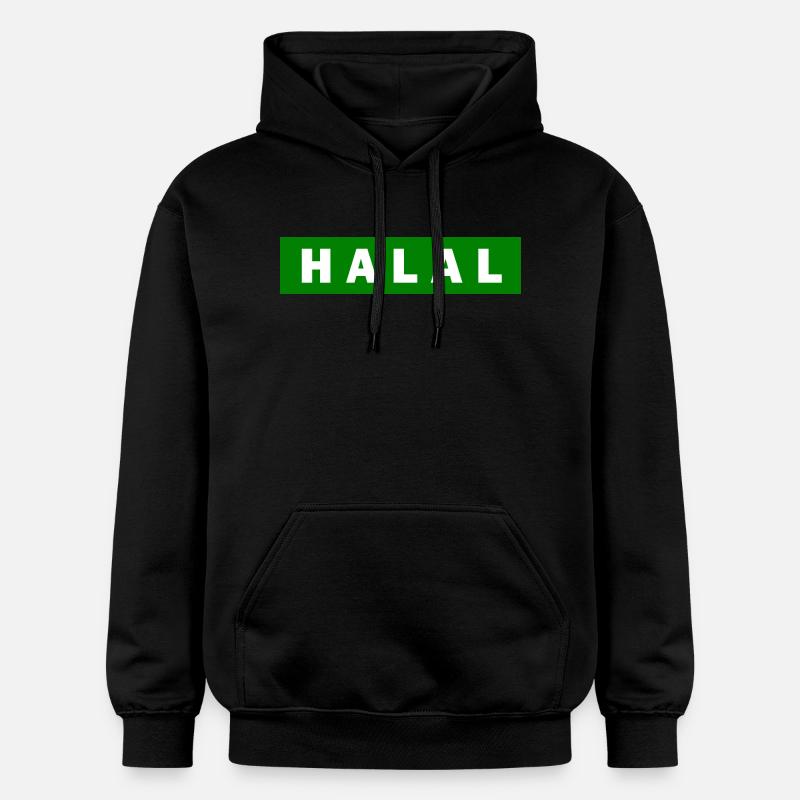 Halal - Sweat à capuche Softstyle® Gildan Unisexe - noir