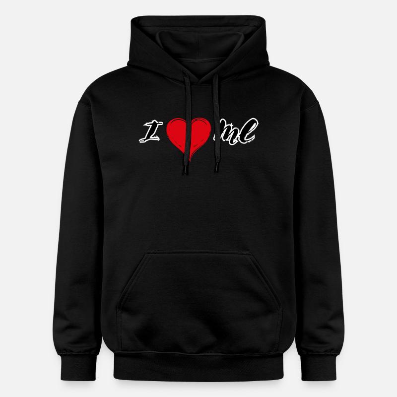 Je m’aime - Sweat à capuche Softstyle® Gildan Unisexe - noir