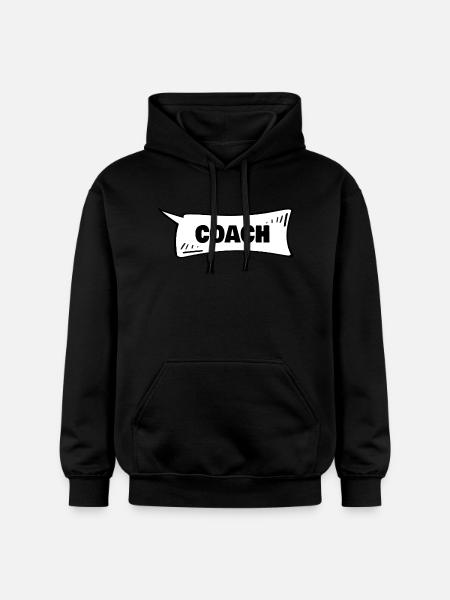 Coach - Gildan Unisex Softstyle® Midweight Hoodie - black