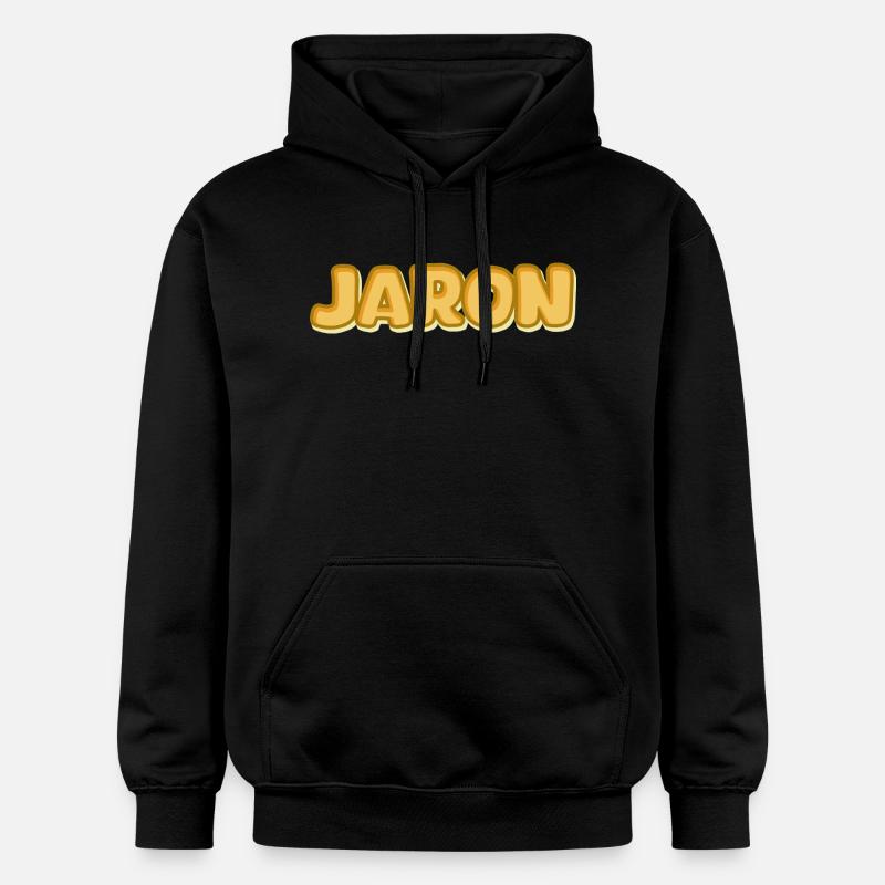 Jaron - Sweat à capuche Softstyle® Gildan Unisexe - noir