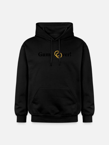 Game over Junggesellenabschied - Gildan Unisex Softstyle® Midweight Hoodie - Schwarz
