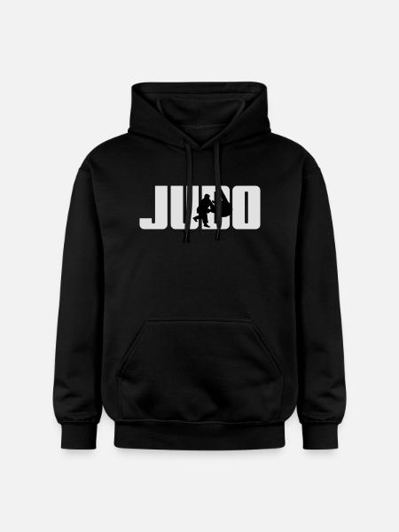 Judo Judoka - Gildan Unisex Softstyle® Midweight Hoodie - black