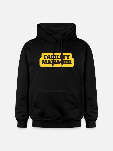 Facility Manager In-house technician Caretaker - Gildan Unisex Softstyle® Midweight Hoodie - black