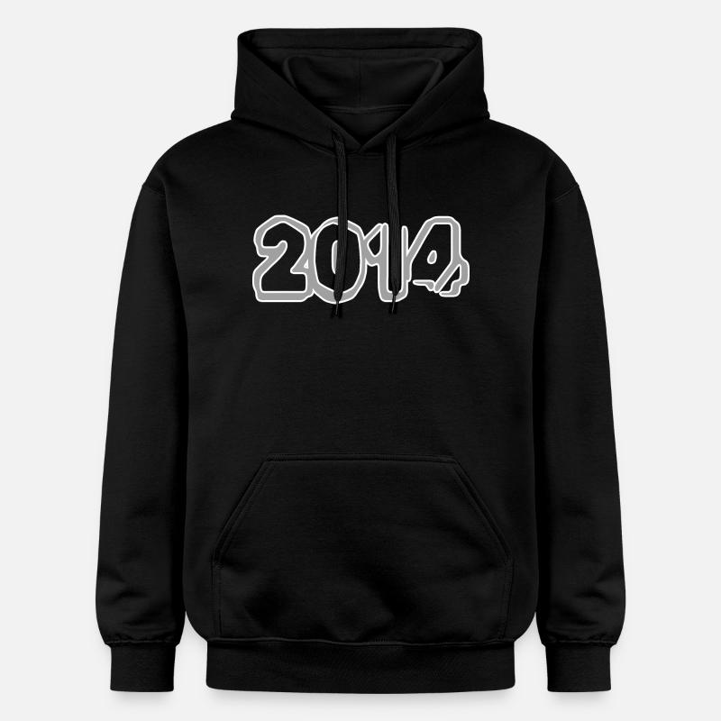 Année 2014 - Sweat à capuche Softstyle® Gildan Unisexe - noir