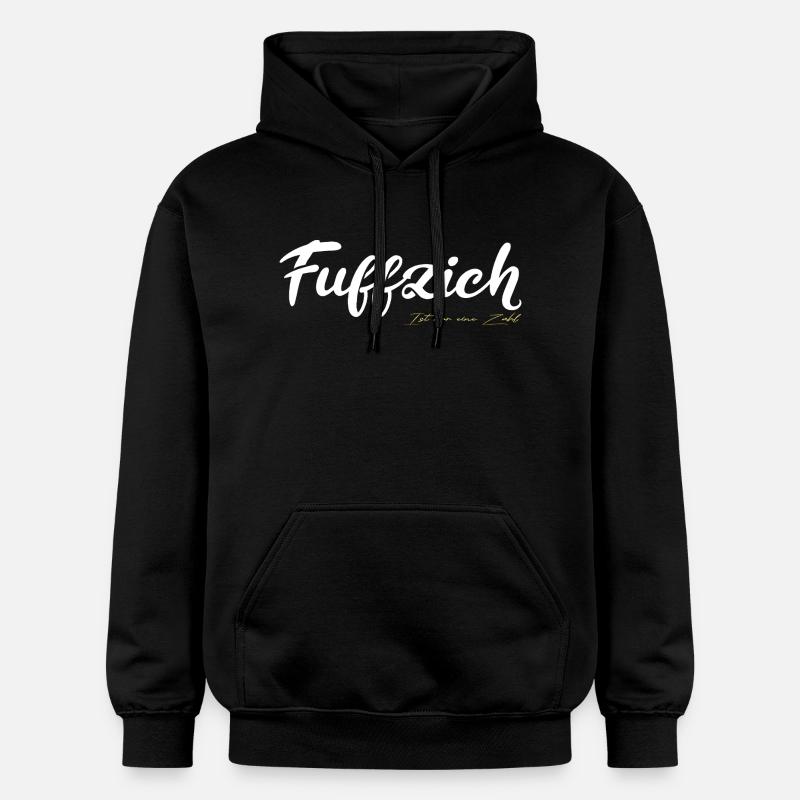 Fuffzich n’est qu’un numéro - Sweat à capuche Softstyle® Gildan Unisexe - noir