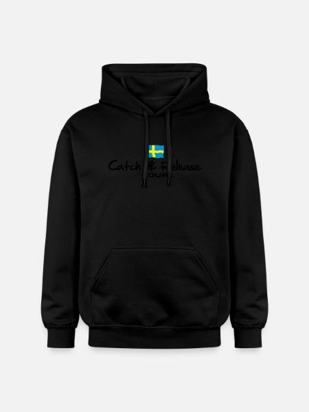 as28_cr_schweden_tour - Gildan Unisex Softstyle® Midweight Hoodie - black