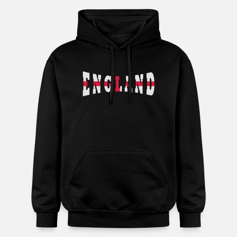England - Sweat à capuche Softstyle® Gildan Unisexe - noir