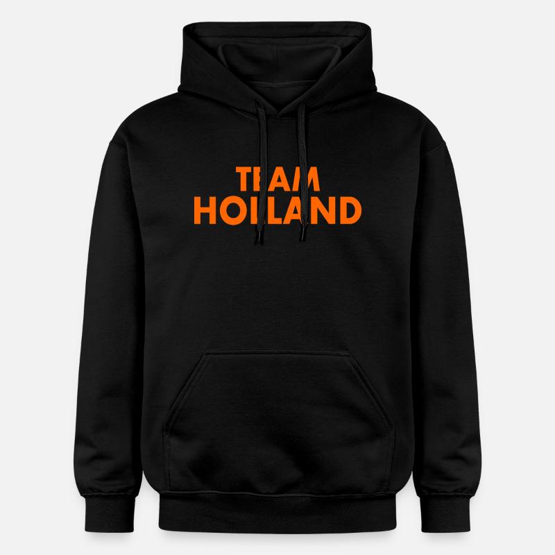 Team holland - Sweat à capuche Softstyle® Gildan Unisexe - noir