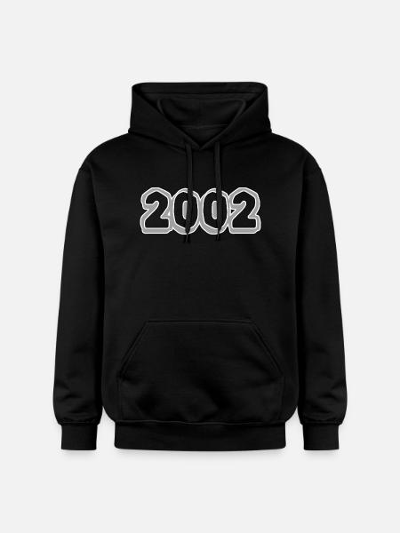 Year 2002 - Gildan Unisex Softstyle® Midweight Hoodie - black
