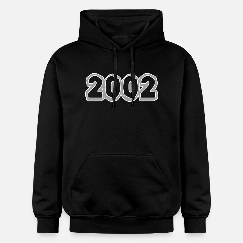 Année 2002 - Sweat à capuche Softstyle® Gildan Unisexe - noir