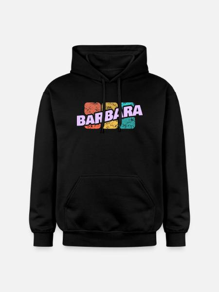 Barbara - Gildan Unisex Softstyle® Midweight Hoodie - Schwarz