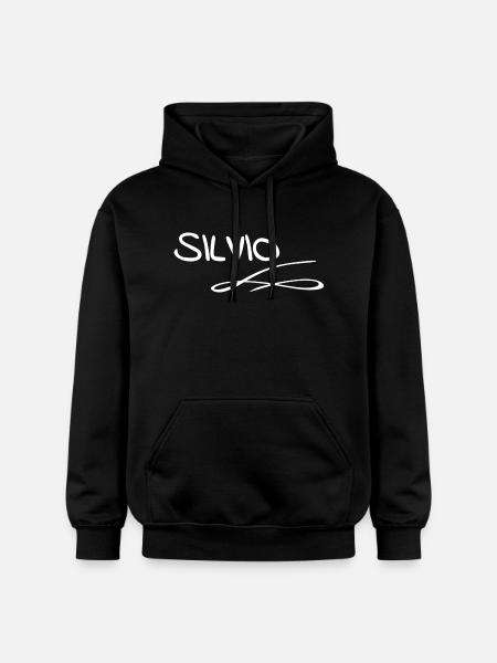 Silvio als Vorname - Gildan Unisex Softstyle® Midweight Hoodie - Schwarz