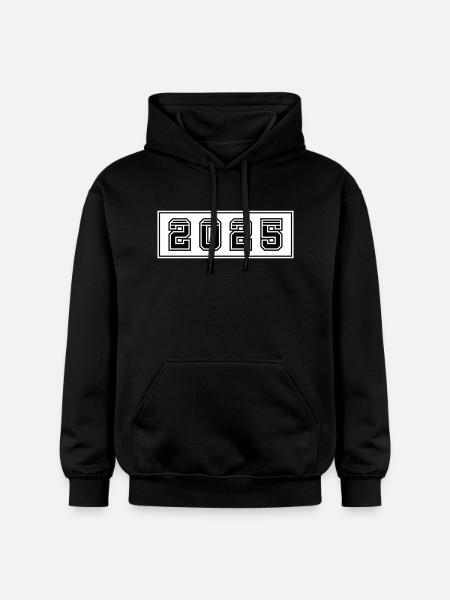 Année 2025 - Sweat à capuche Softstyle® Gildan Unisexe - noir