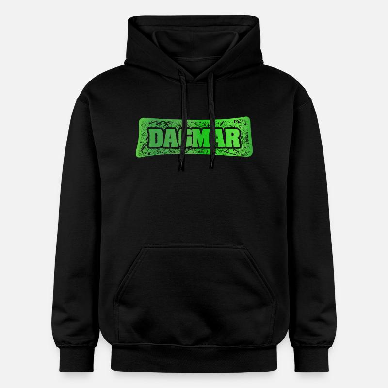 Prénom Dagmar - Sweat à capuche Softstyle® Gildan Unisexe - noir