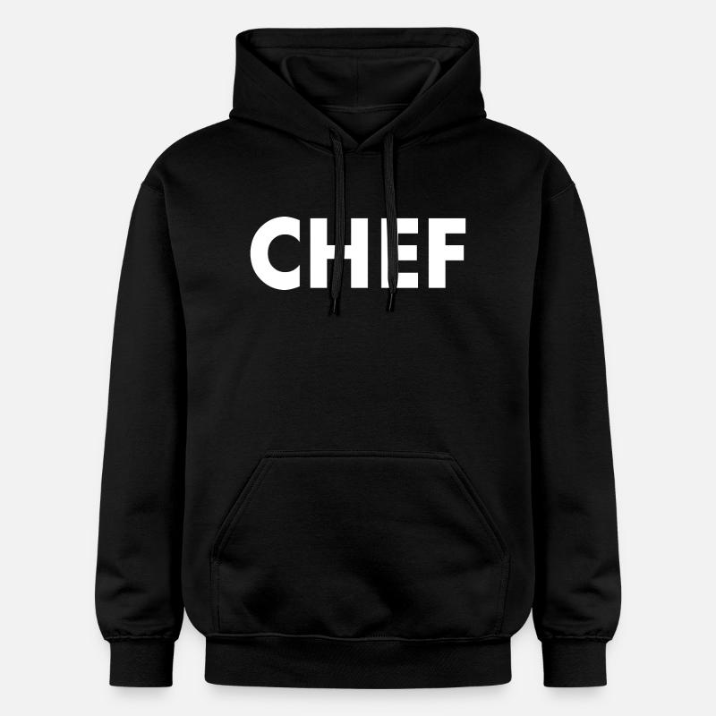 Chef - Sweat à capuche Softstyle® Gildan Unisexe - noir