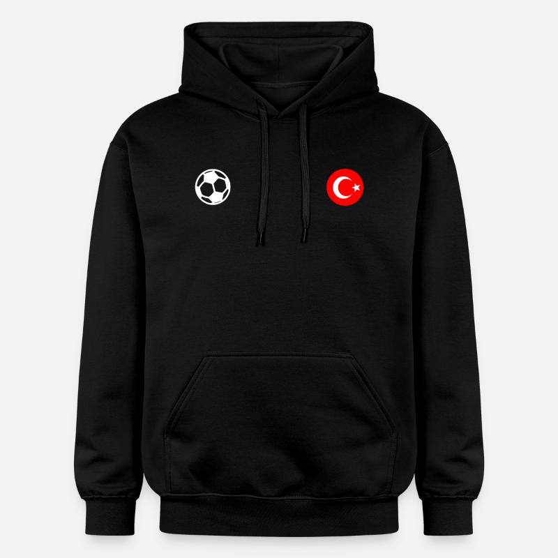 Turquie - Sweat à capuche Softstyle® Gildan Unisexe - noir