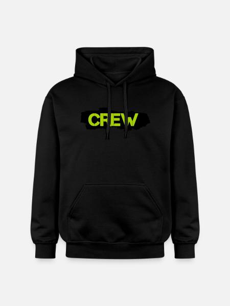 crew - Gildan Unisex Softstyle® Midweight Hoodie - black