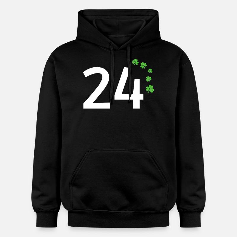 24 - Sweat à capuche Softstyle® Gildan Unisexe - noir