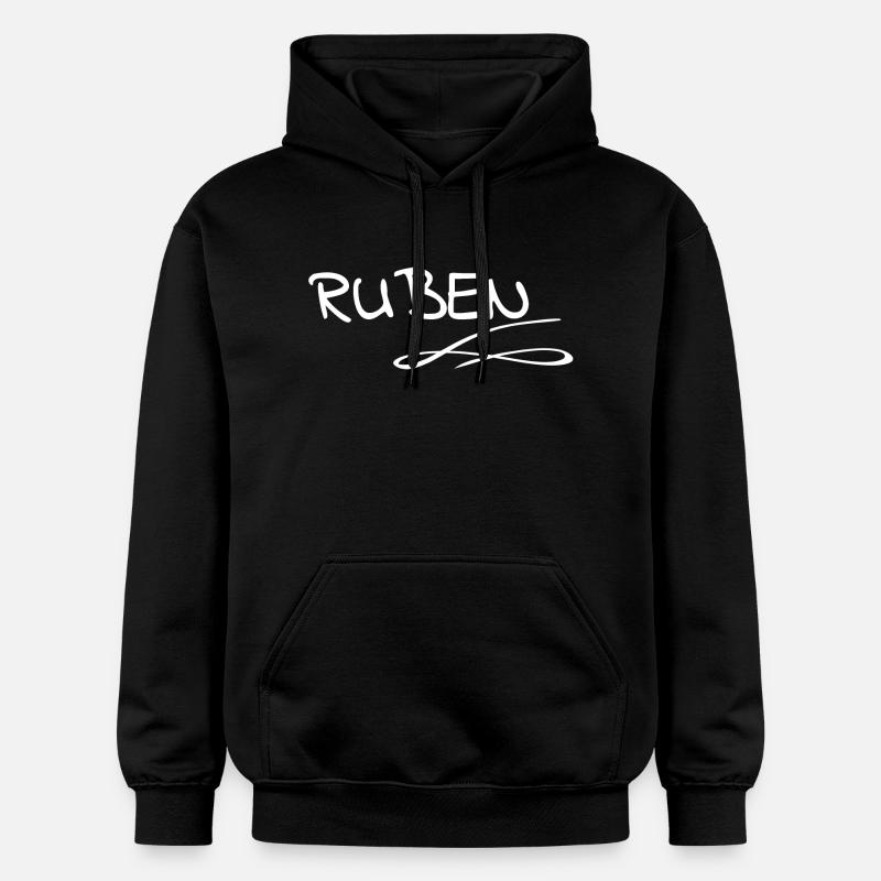 Ruben - Sweat à capuche Softstyle® Gildan Unisexe - noir