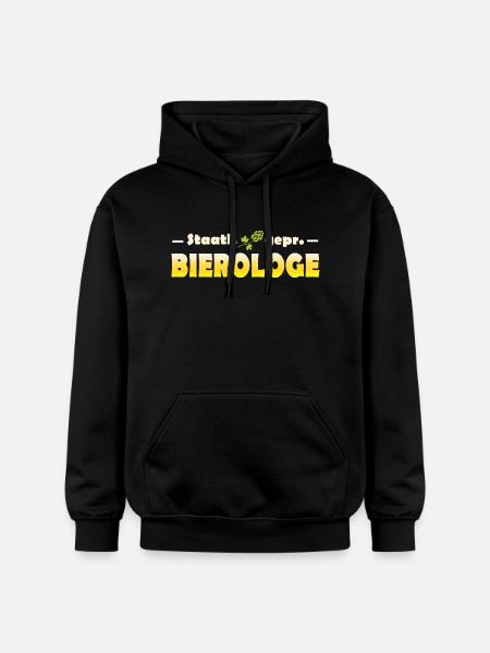 Bier Wissenschaft Alkohol - Gildan Unisex Softstyle® Midweight Hoodie - Schwarz