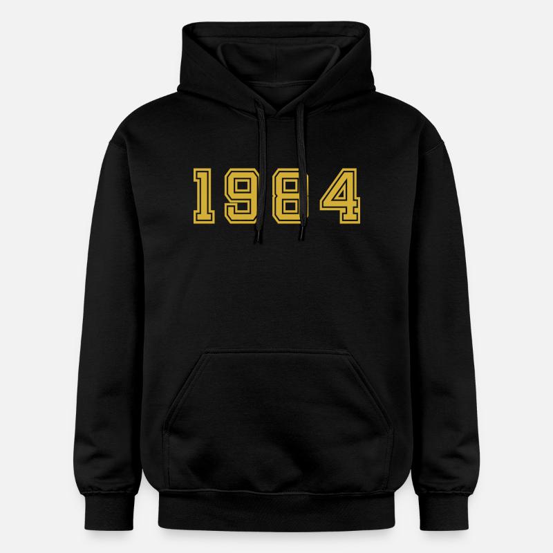 Année 1984 - Sweat à capuche Softstyle® Gildan Unisexe - noir