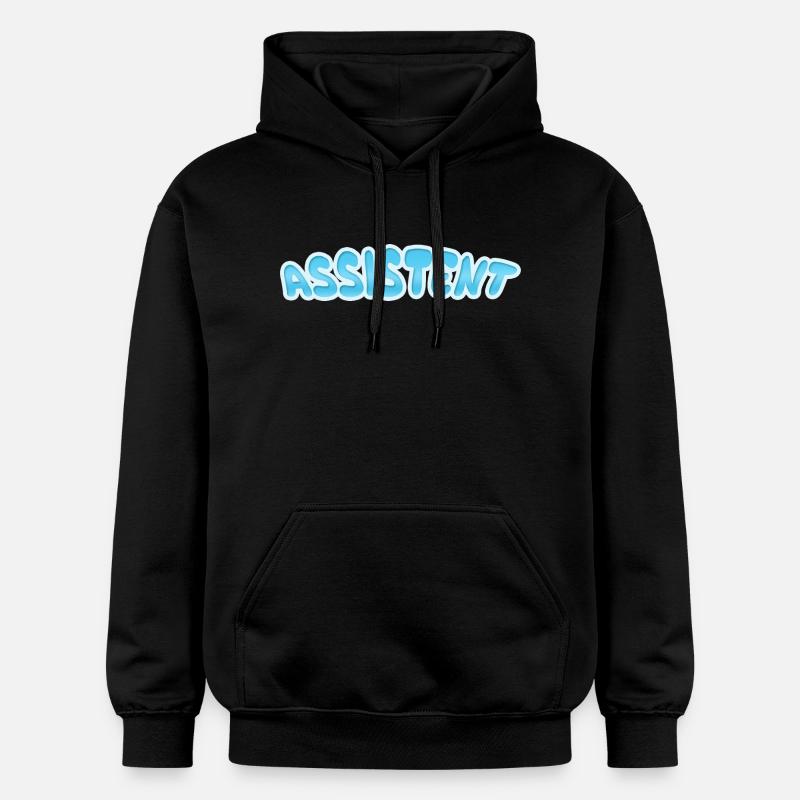 Cadeau pour Assistant - Sweat à capuche Softstyle® Gildan Unisexe - noir