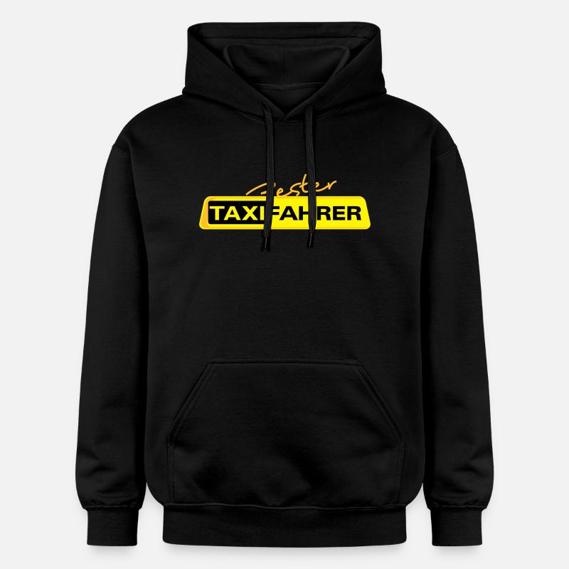 Bester Taxifahrer 1 - Gildan Unisex Softstyle® Midweight Hoodie - Schwarz