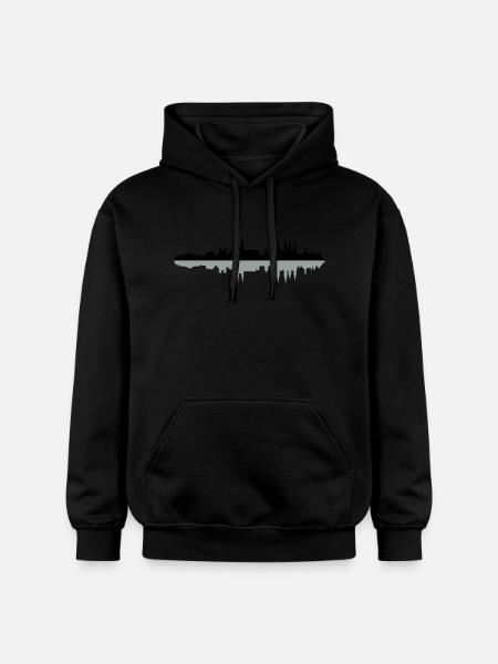 Skyline Bamberg - Gildan Unisex Softstyle® Midweight Hoodie - Schwarz